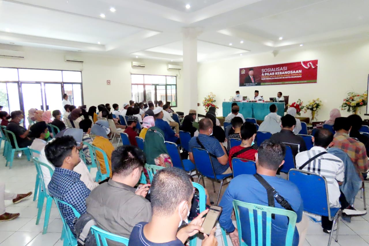 Kegiatan Sosialisasi Empat Pilar Kebangsaan di Hotel Yuta Manado
