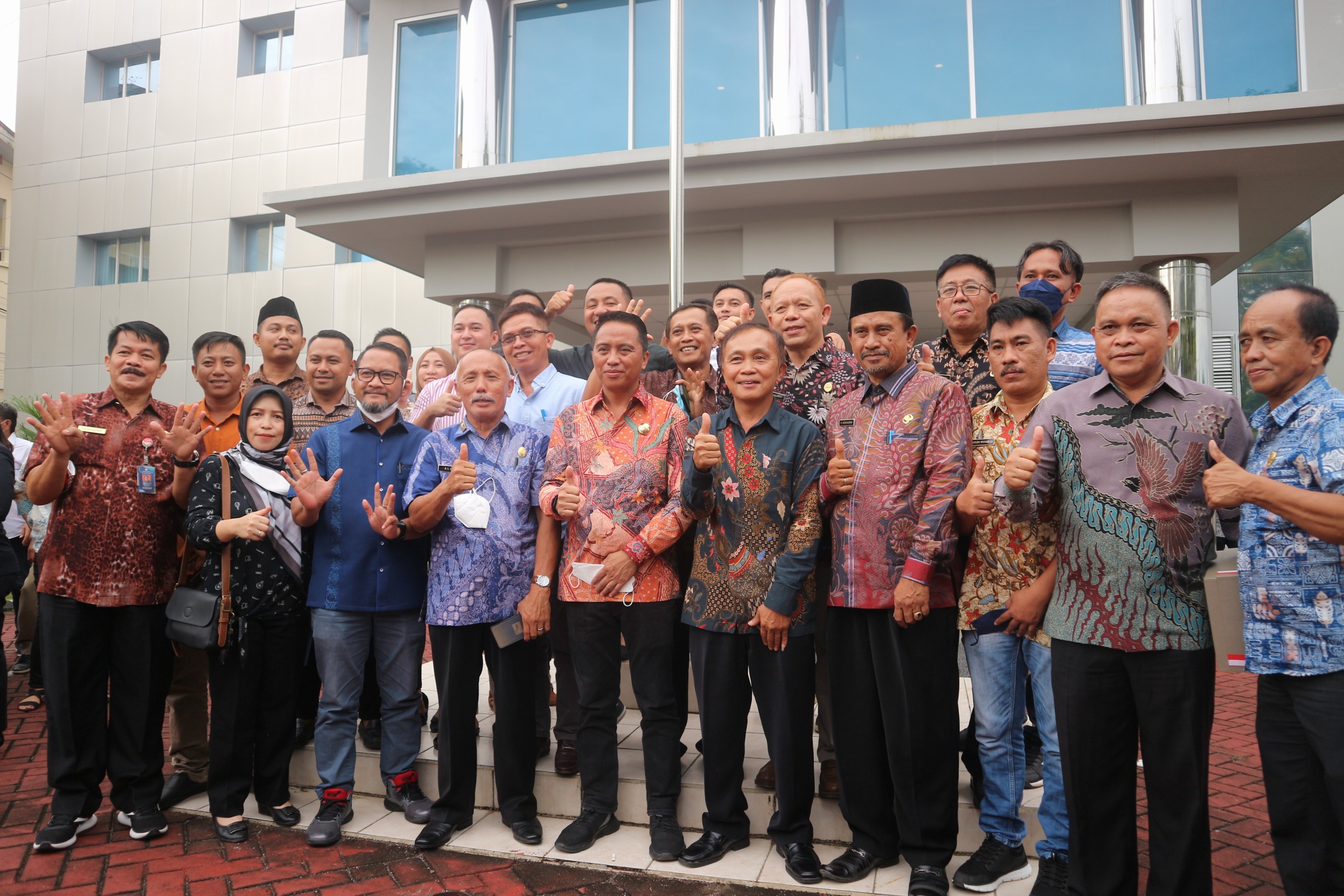 Bupati dan jajaran Pemkab Boltim.