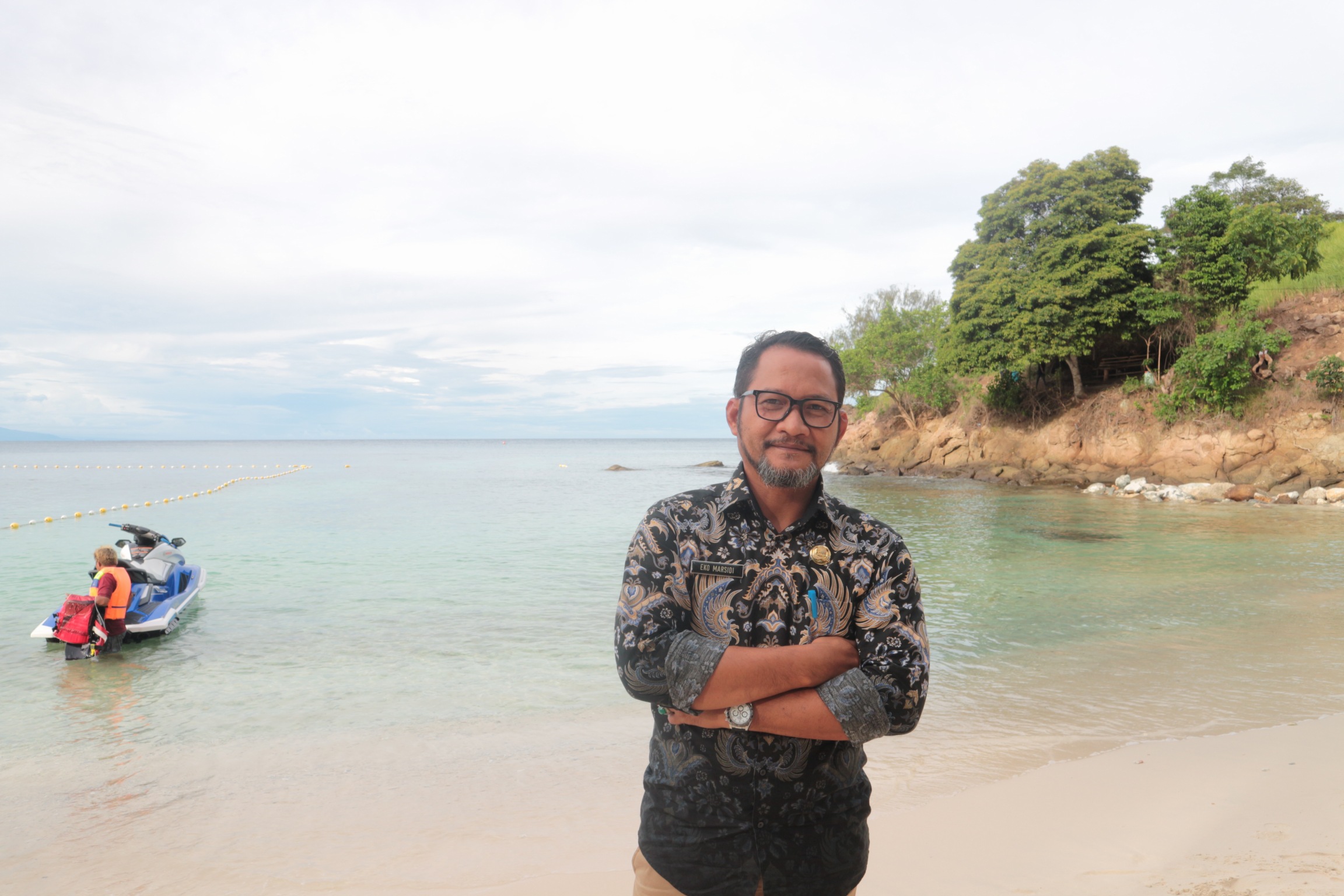 Eko Marisidi, Kepala Dinas Pariwisata Boltim.