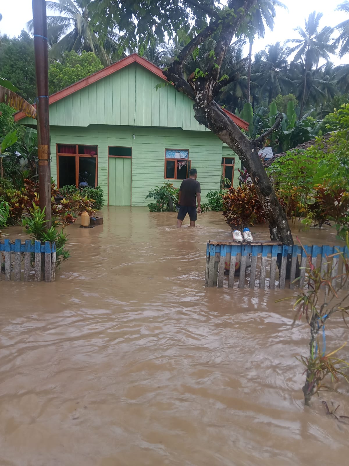 Kondisi Banjir di Desa Matabulu dan Matabulu Timur