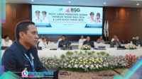 Walikota Kotamobagu, dr. Wenny Gaib, SpM, mengahadiri RUPS Bank BSG Tahun 2025.
