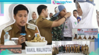 KNWAWALI01. Walikota saat pembukaan tahapan seleksi Paskibraka 2025 Kota Kotamobagu.