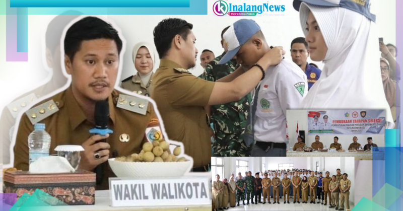 Walikota saat pembukaan tahapan seleksi Paskibraka 2025 Kota Kotamobagu.