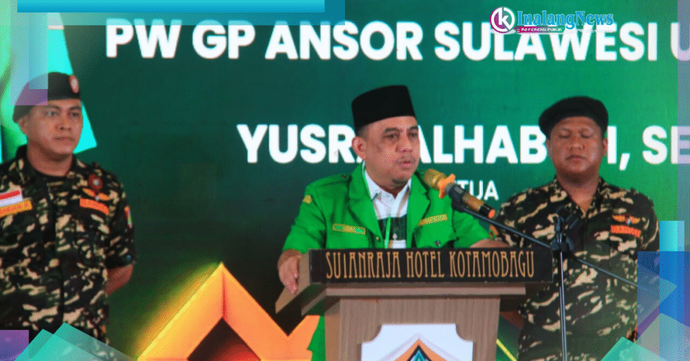 Bupati Ucan Bupati Yusra alhabsyi ketua GP ANsor Sulut dua periode.