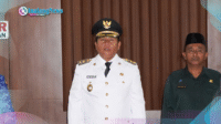wabupotda Wabup Deddy Abdul Hamid mengikuti upacara peringatan hari OTDA ke-29 tingkat Nasional.