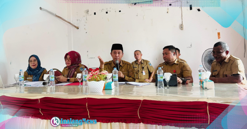 Rapat Evaluasi Kinerja Kepala Sekolah Dikbud Bolsel.