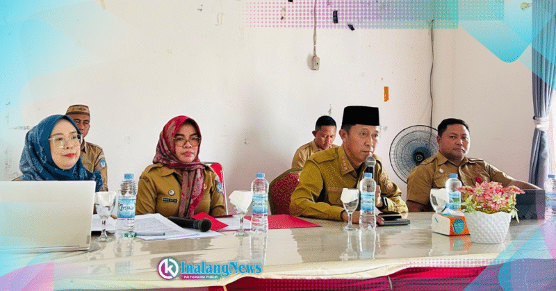 Rapat Evaluasi Kinerja Kepala Sekolah Dikbud Bolsel.