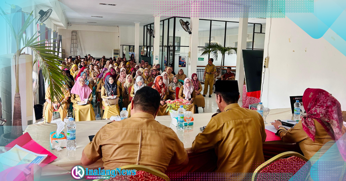 Rapat Evaluasi Kinerja Kepala Sekolah Dikbud Bolsel.