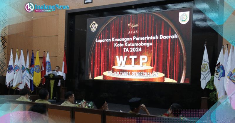 Opini WTP Pemerintah Kota Kotamobagu oleh BPK-RI Perwakilan Sulut.