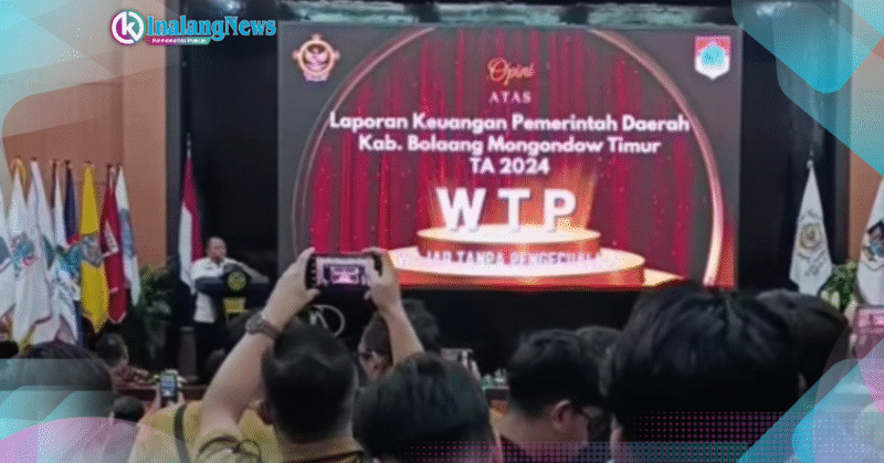 WTP Opini WTP Boltim ke-12 atas Laporan Keuangan Pemerintah Daerah (LKPD) Tahun 2024.