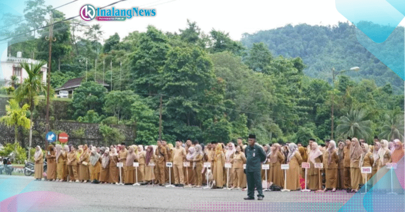 Bupati Bolsel Iskandar Kamaru memimpin upacara peringatn Hari Lahir Pancasila TAhun 025.