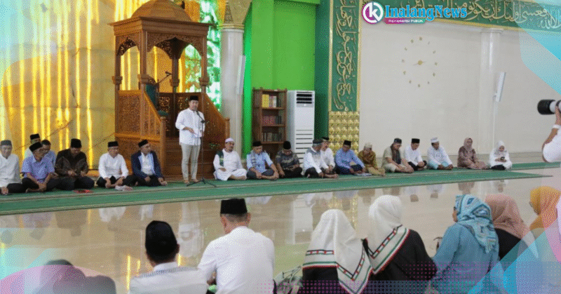 BKPRMI Wakil Walikota Rendy Virgiawan Mangkat menghadiri acara pelantikan BKPRMI Kota Kotamobagu.