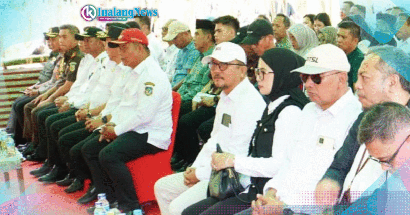 DB3-A Ketua DPRD Bolsel Arifin Olii memberikan apresiasai kepemimpinan Iskandar Kamaru dan Deddy Abdul Hamid.