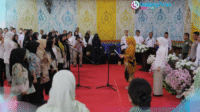 Prosesi Pelantikan Dekransda Kotamobagu, Pokja PAUD dan Tim Pembina Posyandu oleh Ketua TP-PKK Ny. Rindaah Gaib Mokoginta yang disaksikan Walikota Weny Gaib.