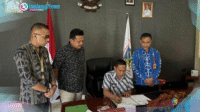 UNIMA Pemerintah Kotamobagu oleh Walikota Weny melakukan penandatanganan kerjasama dengan UNIMA meningkatkan kapasitas pendidik.