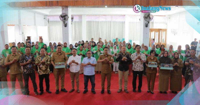 latihanwirausaha Acara pembukaan pelatihan kewirausahaan mandiri pelaku umkm oleh walikota dr. weny gaib.