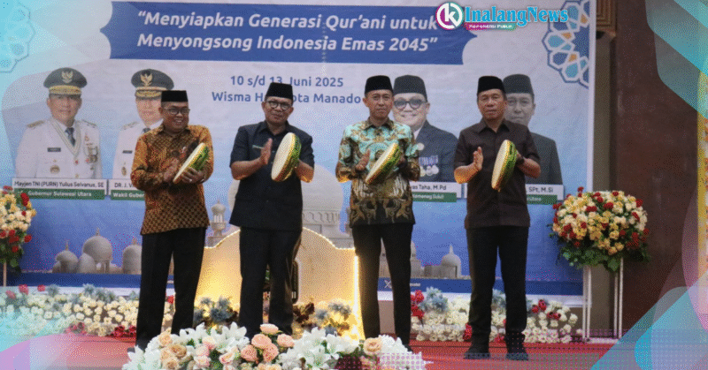 stqh Bupati Iskandra yang juga Ketua LPQT Sulut berharap STQH melahirkan qori dan qoriah terbaik mewakili Provinisi Sulut di Kendari