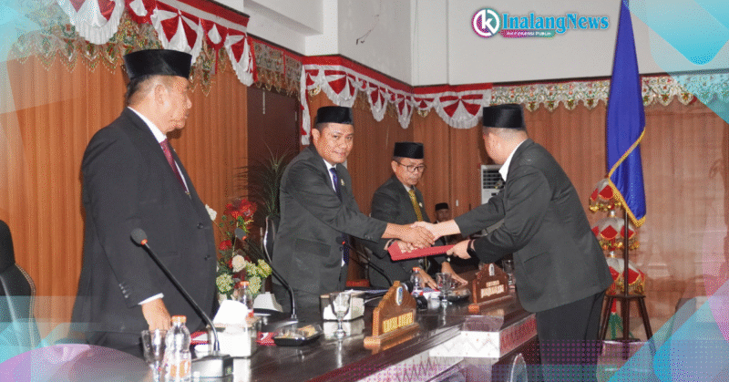 DPRDBolsel-A Paripurna DPRD Bolsel Ranperda Tentang KUPA-PPAS dan Ranperda RPJMD 2025-2029.