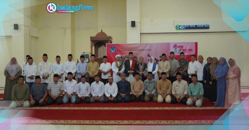 Dzikir HUT Bolsel Pemkab Bolsel di Pimpin Bupati Iskandar Kamaru melaksanakan dzikir akbar menambut hut Kabupaten Bolsel ke-17