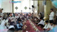 Lam-Jamaah Haji Kotamobagu Pemerintah menyambut kepulangan Jamaah Haji Kota Kotamobagu.