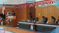 Paripurna Dua Ranperda Bolsel Bupati Iskandar Kamaru dalam paripurna DPRD pembicaraan tingkat ii penandatanaganan nota kesepakatan ranperda kupa-ppas 2025 dan rpjmd 2025-2029 Bolsel