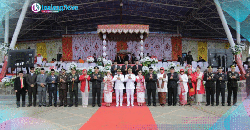 Detik - detik Proklamasi Hari Kemerdekaan RI dalam peringatan Upacara Pemerintah Kotamobagu
