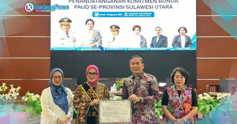 Bunda PAUD Kotamobagu Ny.Rindah Gaib Mokoginta Provinsi Sulut