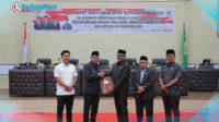 Paripurna Penetapan RPJMD 2025-2029 Paripurna penetapan Ranperda RPJMD Kotamobagu 2025 -2029.