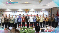 RAKOR KPK-RI Walikota Weny Gaib dan Ketua DPRD Kotamobagu Adrianus Mokoginta mengikuti Rakor Anti Korupsi KPK-RI