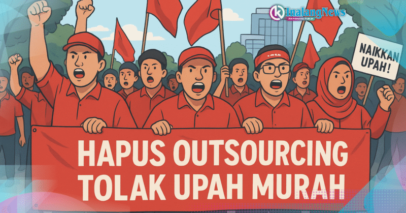Demonstrasi Aksi Demo Gerakan Buruh 28 Agustus 2025