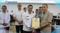 Walikota Kotamobagu Weny Gaib saat membuka Diklat Pengurus Koperasi Merah Putih (KPM) Kotamobagu