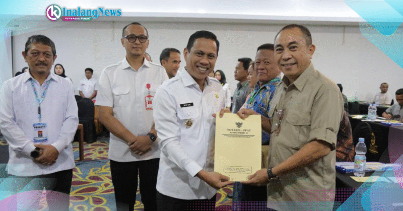 Walikota Kotamobagu Weny Gaib saat membuka Diklat Pengurus Koperasi Merah Putih (KPM) Kotamobagu