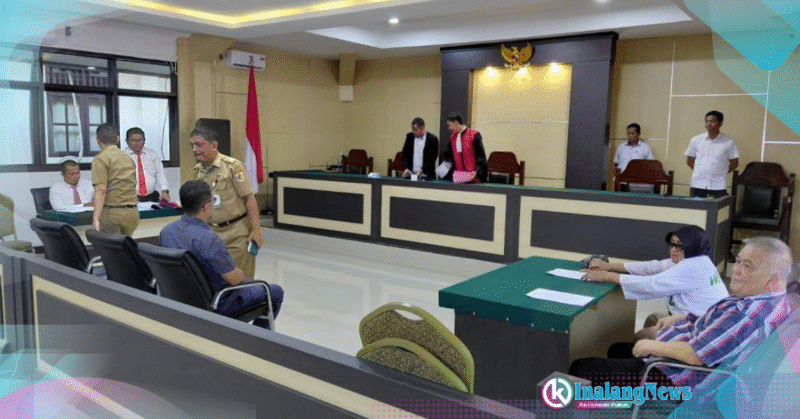 Sidang pelanggaran Perda Kotamoabgu oleh Pengadilan Negeri