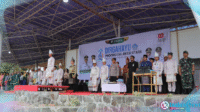 Upacara peringatan HUT ke-61 Sulut oleh Pemkot Kotamobagu