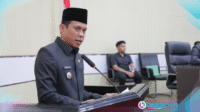 Walikota Weny Walikota Weny saat memberikan sambutan dalam Paripurna DPRD Kotamobagu