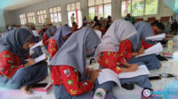 Para Siswi SMK 1 Kotabunan peserta Penyuluhan Gizi dan Kesehatan PT ASA