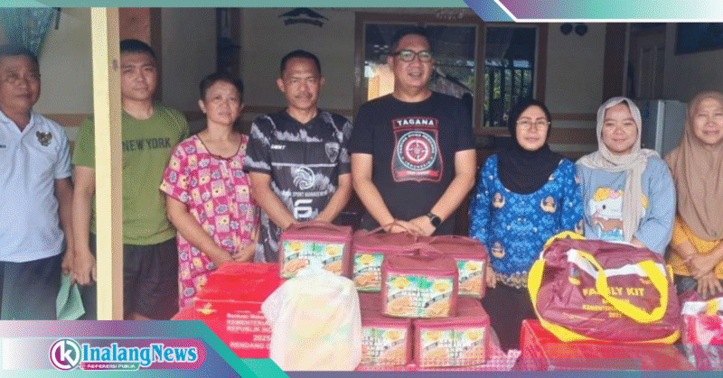 Bantuan Darurat Korban Kebakaran Bantuan darurat pemerintah melalui Dinas Sosial terhadap kebakaran di Kelurahan Kotobangon
