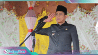 Walikota Weny saat memimpin upacara peringatan Hari Sumpah Pemuda ke-97