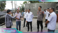 Kunjungan Anggota DPD RI Walikota Weny bersama Waka Polres Kotamobagu dan Anggota DPD RI Adriana Dondokambey