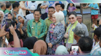 Kunjungan Anggota DPR-RI Walikota Kotamobagu Weny Gaib didampingi isteri menerima kunjungan Anggota DPR-RI Christiany Eugenia Paruntu di Kotamobagu