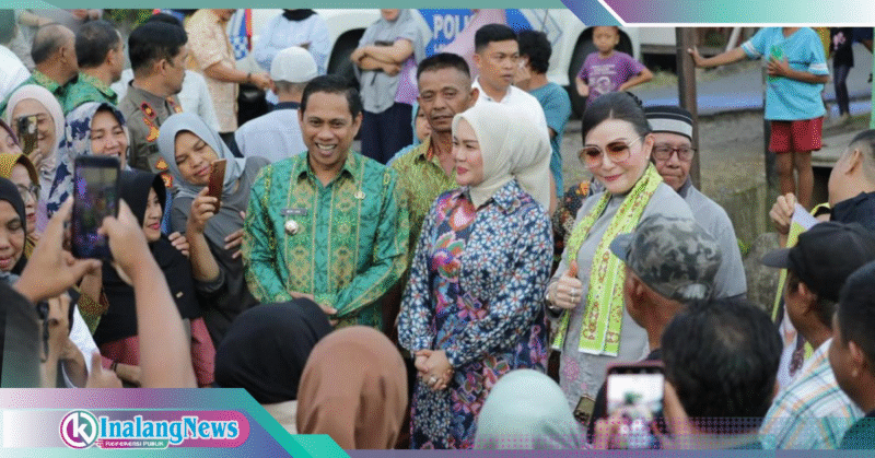 Walikota Kotamobagu Weny Gaib didampingi isteri menerima kunjungan Anggota DPR-RI Christiany Eugenia Paruntu di Kotamobagu