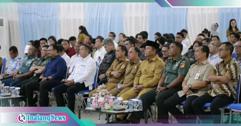 Walikota Wengi saat Rakorev Triwulan III, RKPD Tahun 2025 bersama Gubernur Sulut Yulius Selvanus