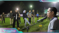 Pembukaan Walikota Cup Puteri 2025 oleh Walikota dr. Weny Gaib, di Lapangan Motoboi Besar