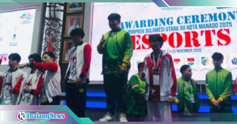 Tim Esport Kotamobagu raih medali emas regu Mobile Legend