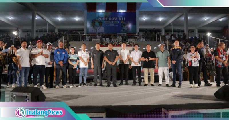 Wawali Rendy di Penutupan Porprov ke-12 Sulut Tahun 2025