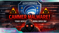 Ilustrasi modus penipuan scammer malware peringatan diskominfo kotamobagu