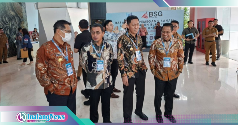 Walikota Kotamobagu Weny Gaib berasma sejumlah Kepala Daera h ikut RUPS BSG.